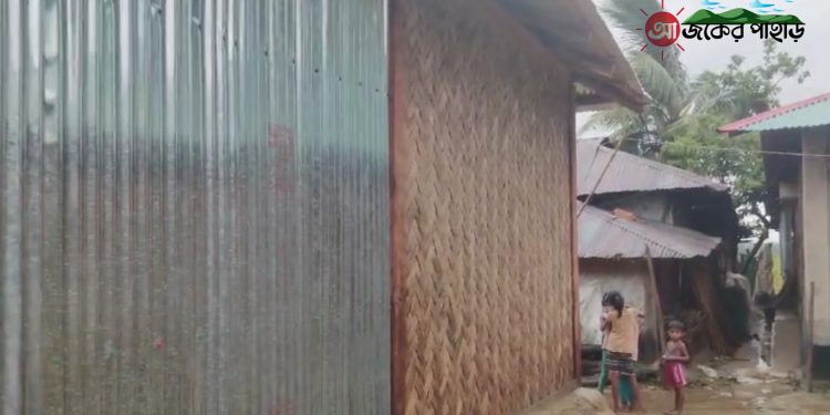 বাঘাইছড়িতে অসহায় পরিবার পেলো আশ্রয়স্থল