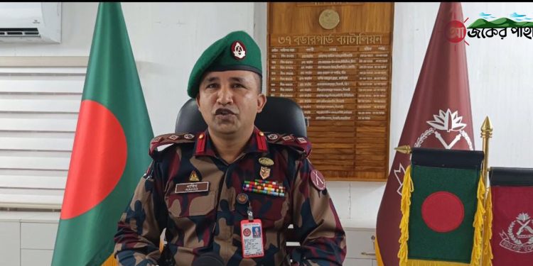 লংগদুতে বিজিবি’র সংবাদ সম্মেলন