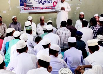 রক্তাক্ত জুলাই ঘিরে আল আমিন মাদ্রাসায় দোয়া