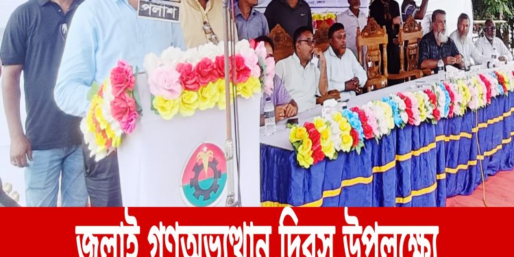 জুলাই গণঅভ্যুত্থান দিবস উপলক্ষ্যে নানিয়ারচর বিএনপির বিজয় র‍্যালী ও সমাবেশ