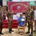 বাঘাইছড়িতে সেনাবাহিনীর মানবিক ত্রাণ বিতরণ