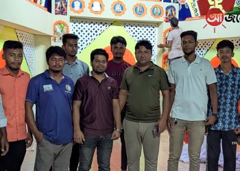 দূর্গাপূজা ঘিরে নানিয়ারচরে ছাত্রদলের সৌজন্য সাক্ষাৎ