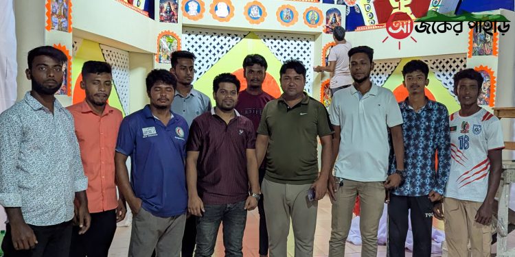দূর্গাপূজা ঘিরে নানিয়ারচরে ছাত্রদলের সৌজন্য সাক্ষাৎ