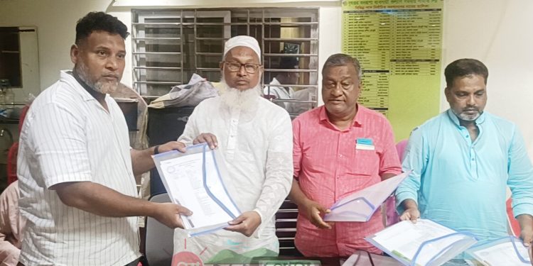 বনরুপা ব্যবসায়ী কল্যাণ সমিতির দায়িত্ব হস্তান্তর