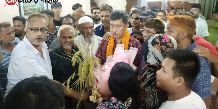 রাঙামাটি আসনে ধানের শীষের কাণ্ডারী দীপেন দেওয়ান