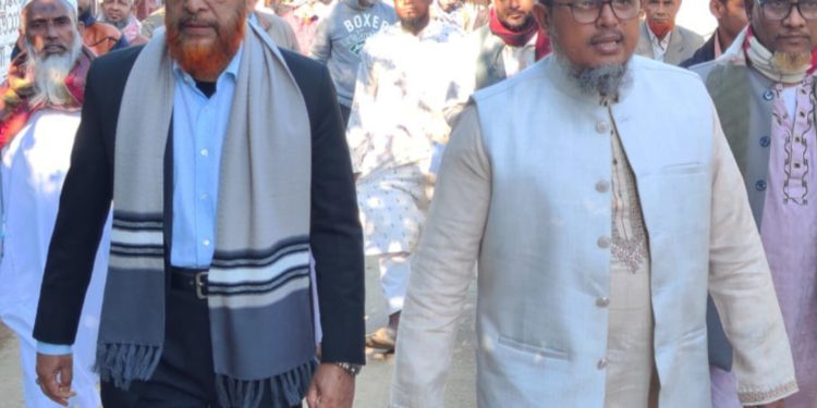 বিলাইছড়িতে দাঁড়িপাল্লার গণসংযোগ