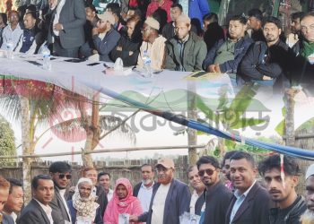 দীপেন দেওয়ানের পক্ষে বাঘাইছড়িতে প্রচারণা শুরু