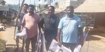 দীপেন দেওয়ানের নির্দেশে ব্যানার ফেস্টুন অপসারণ