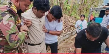 সাজেকে পর্যটকবাহী সিএনজি দুর্ঘটনা