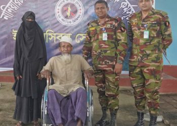 মানবিক দৃষ্টান্ত স্থাপন করলেন নানিয়ারচর জোন কমান্ডার