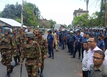 রাঙামাটিতে ছাত্রদলের ধাওয়া পাল্টা ধাওয়া