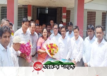 নানিয়ারচর উপজেলা পরিদর্শন করলেন রাঙামাটির জেলা প্রশাসক নাজমা আশরাফী