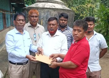 নানিয়ারচরে দুর্যোগে ক্ষতিগ্রস্ত পরিবারের মাঝে আর্থিক সহায়তা