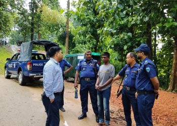মহালছড়িতে মাদকাসক্ত যুবক কে কারাদণ্ড