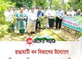 বন বিভাগের উদ্যোগে নানিয়ারচরে বিনামূল্যে চারা বিতরণ