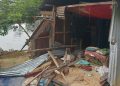 লংগদুতে ফের বন্য হাতির তাণ্ডব, দ্বিতীয়বার ভাঙল ইদ্রিসের বসতঘর।