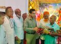 ‎রাঙ্গামাটি বরকলে পূজামণ্ডপ পরিদর্শনে উপজেলা নির্বাহী কর্মকর্তা ও এমপি প্রতিনিধি