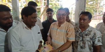 নানিয়ারচরে তিনটি বৌদ্ধ বিহার পরিদর্শন করলেন জেলা পরিষদ সদস্য সাব্বির